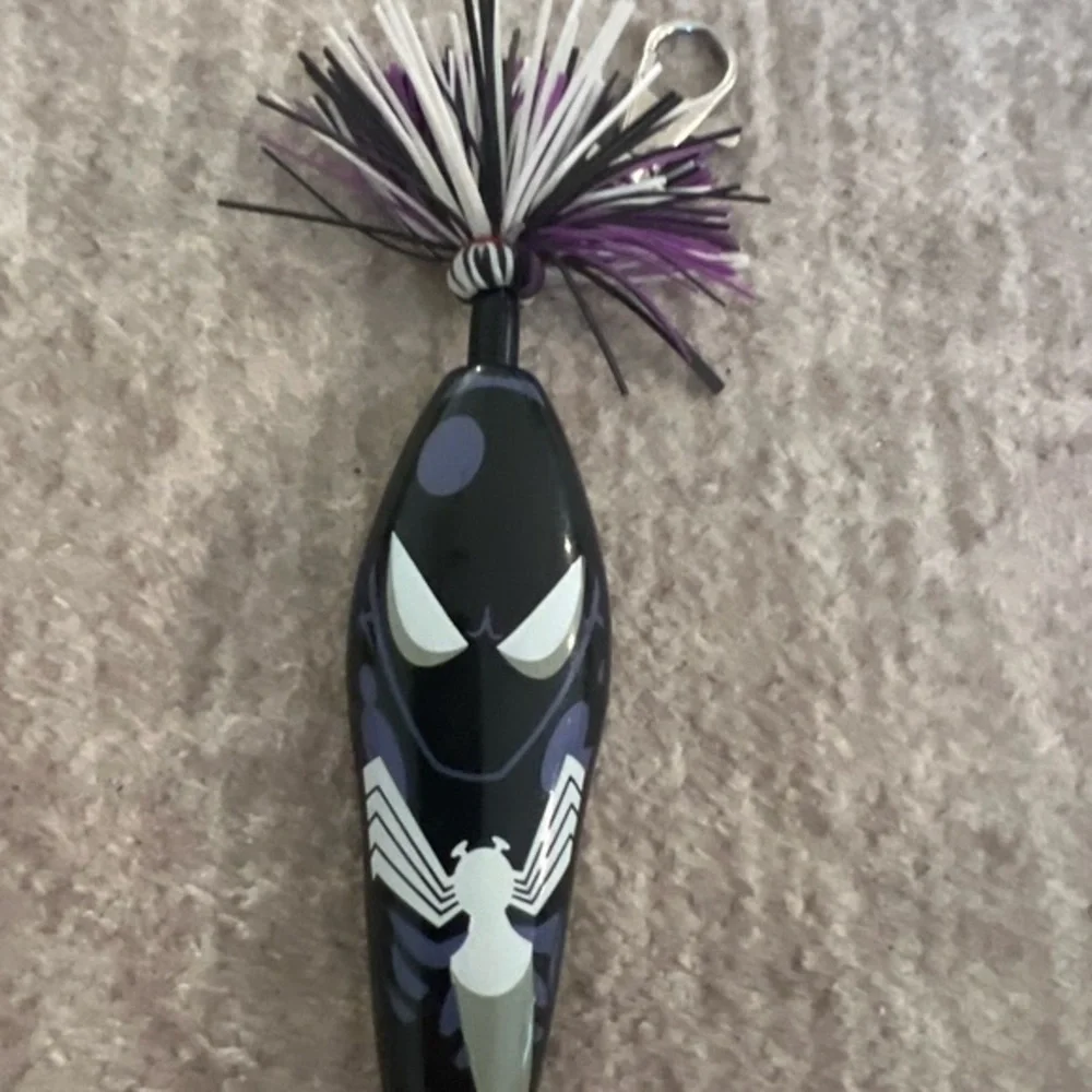 Kooky Klickers Pen Clip Spider Man Black Kooky Pen 004 New
